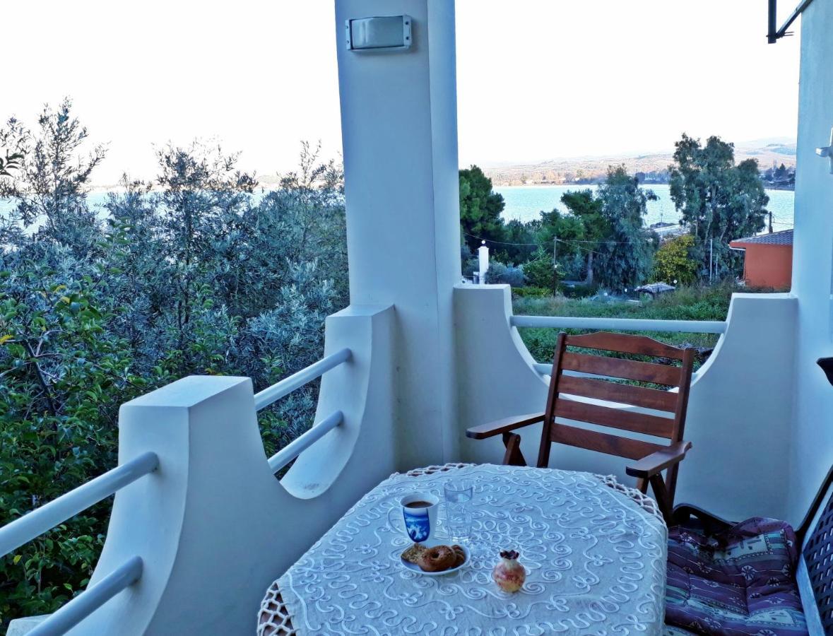 Amazing Sea View-Neos Pyrgos Beach -Evoia Greece Néos Pírgos Exteriör bild